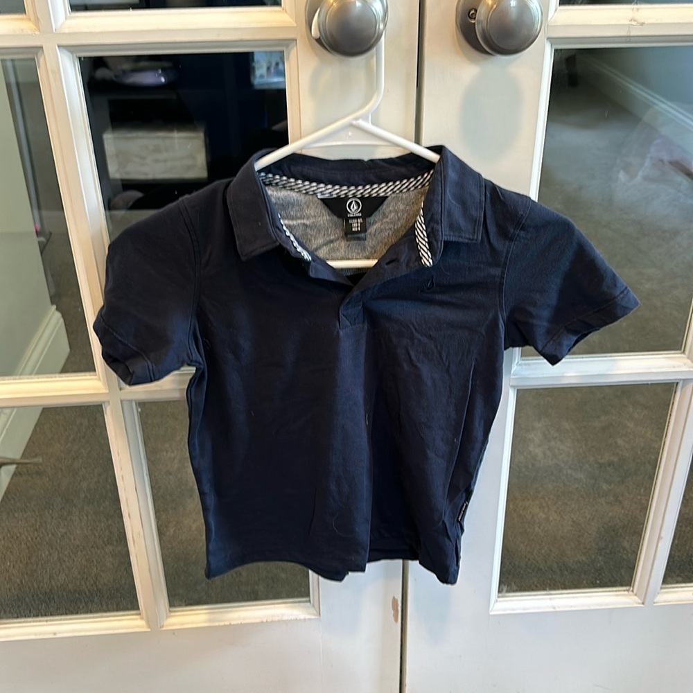 Navy Volcom Polo